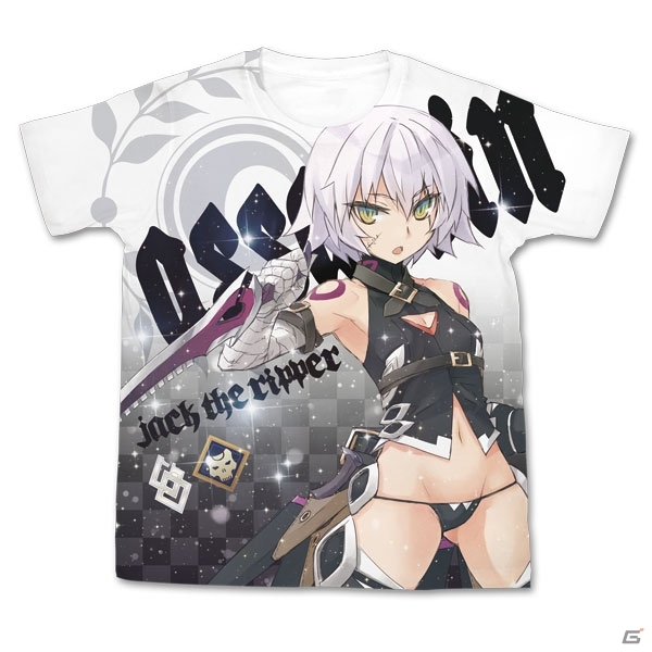 「Fate/Grand Order」沖田総司、イシュタル、ジャック・ザ・リッパーのフルグラフィックTシャツが10月上旬発売―コミケ92での一部先行販売もの画像5
