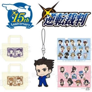 「逆転裁判」シリーズの新規描き起こしイラストを使用した新商品が8月3日発売予定の画像1