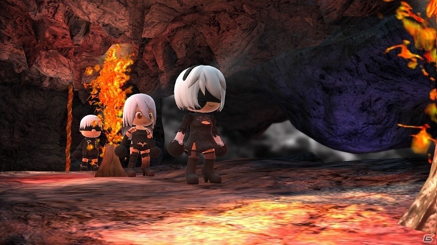 PS4/PS Vita「みんなでスペランカーZ」にて「NieR:Automata」とのコラボイベントが開催！2Bや9Sなどの髪型や衣装を手に入れようの画像2