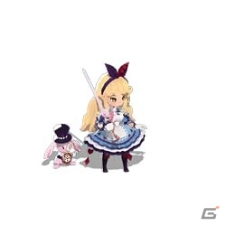 iOS/Android「フィンガーナイツクロス」初のイベント「アリスのホワイトティーパーティー」が開催の画像7