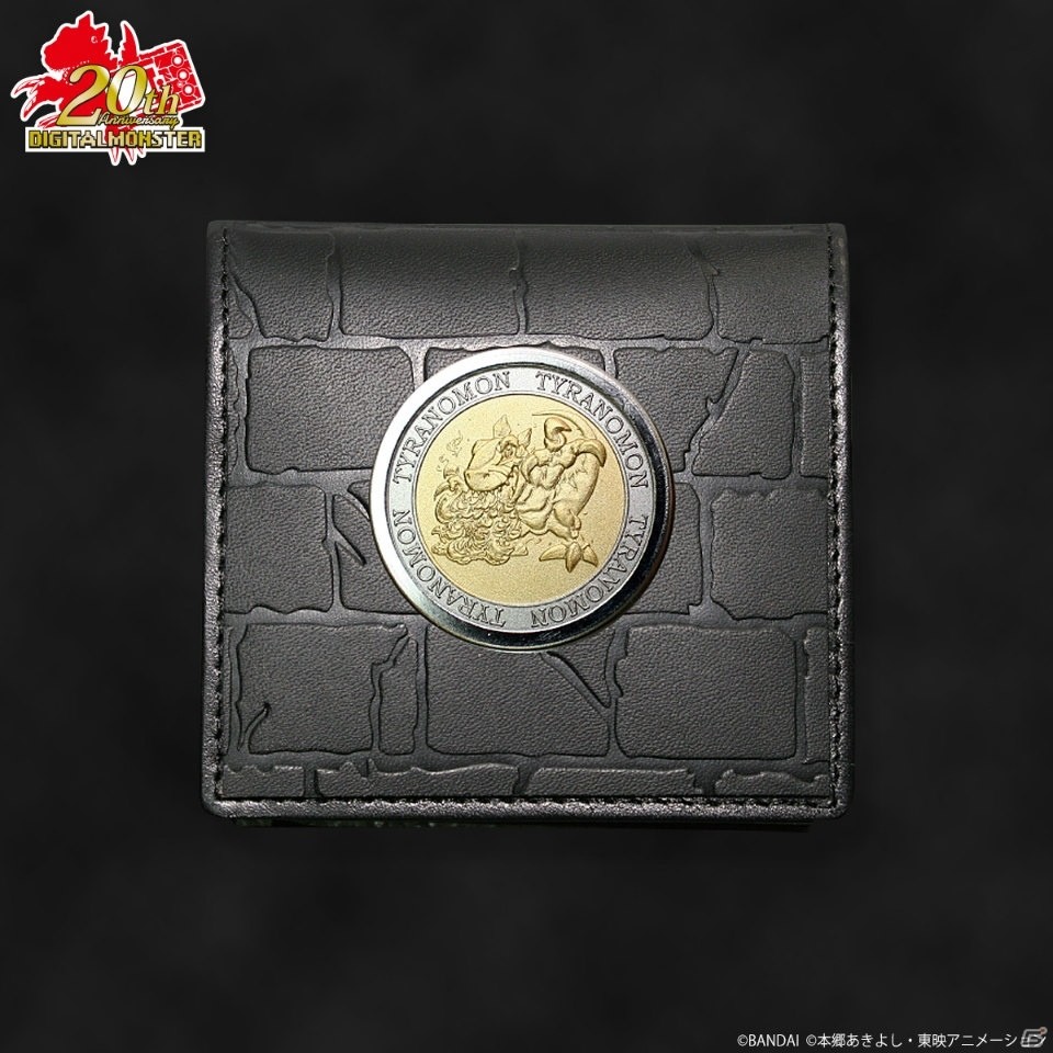 「デジモン」20周年記念メダル付き本革コインケースが登場！日本の職人技でティラノモン・メタルグレイモンを彫刻の画像10