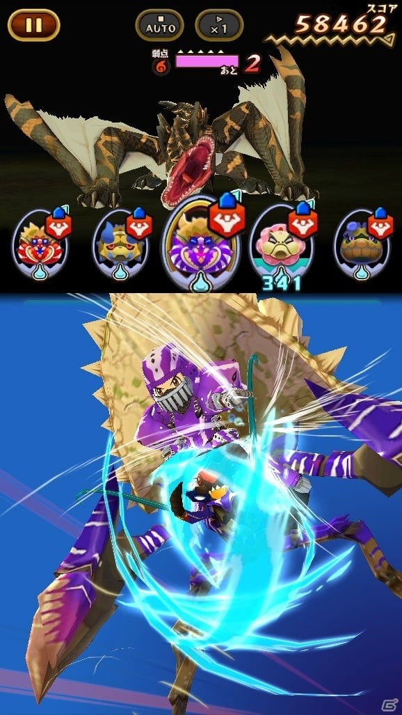 「オトモンドロップ モンスターハンター ストーリーズ」アグナコトル亜種が初登場！協力プレイイベント「改造爆鎚竜」も開始の画像8