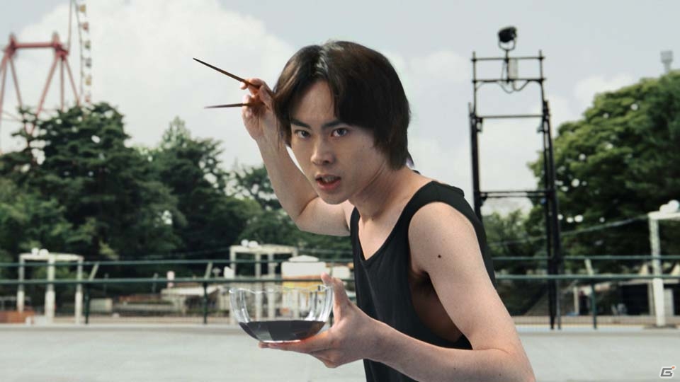 「グランブルーファンタジー」菅田将暉さん、早見あかりさんが1000万円の流しそうめん＆巨大かき氷に挑む―1000万円お中元キャンペーンのCMが本日よりオンエアの画像1
