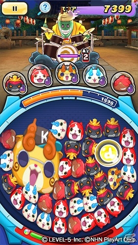 iOS/Android「妖怪ウォッチ ぷにぷに」音楽好きな妖怪が集まった！イベント「KJの盆踊りナイト」が開催の画像2