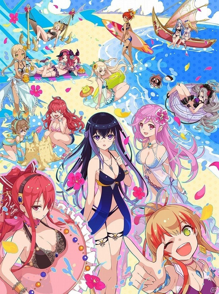 iOS/Android「ファントム オブ キル」海上編の新ストーリー「ビーチ鳴動編」が追加！8月中に新たに水着キャラクターが28キャラ追加の画像1