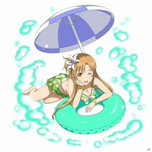 iOS/Android「ソードアート・オンライン －メモリー・デフラグ－」オーディナル・スケールモチーフの新スカウト「はじける★夏色ガール」が開催！の画像1