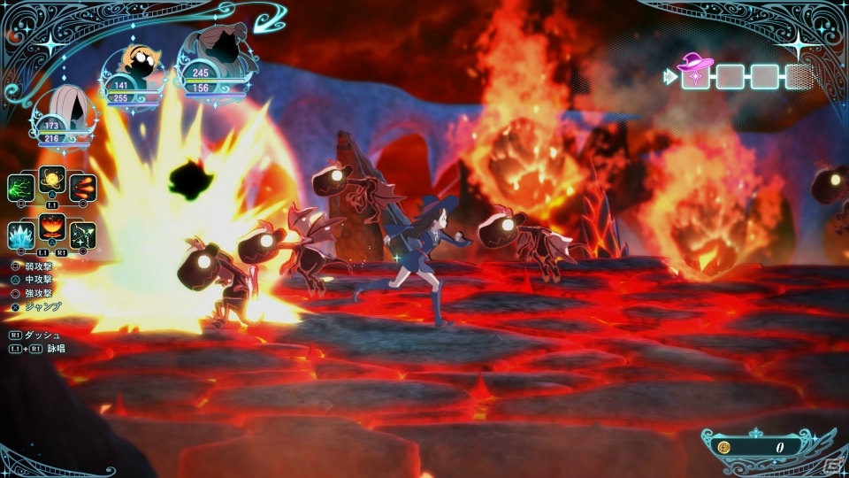 PS4「リトルウィッチアカデミア 時の魔法と七不思議」トリガー描き下ろしのゲームキービジュアルが公開！アマンダ、コンスタンツェ、ヤスミンカもプレイアブルキャラにの画像6