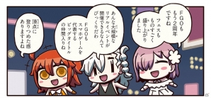「ますますマンガで分かる！Fate/Grand Order」が公式サイト上で連載開始！FGO Fes. 2017を経てあの主人公たちが三度登場！の画像1