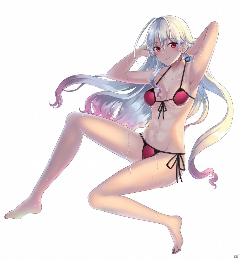iOS/Android「感染×少女」来栖崎ひさぎが水着姿で登場―イベント「抜刀禁止！！いちゃらぶ海デート」が開催の画像14