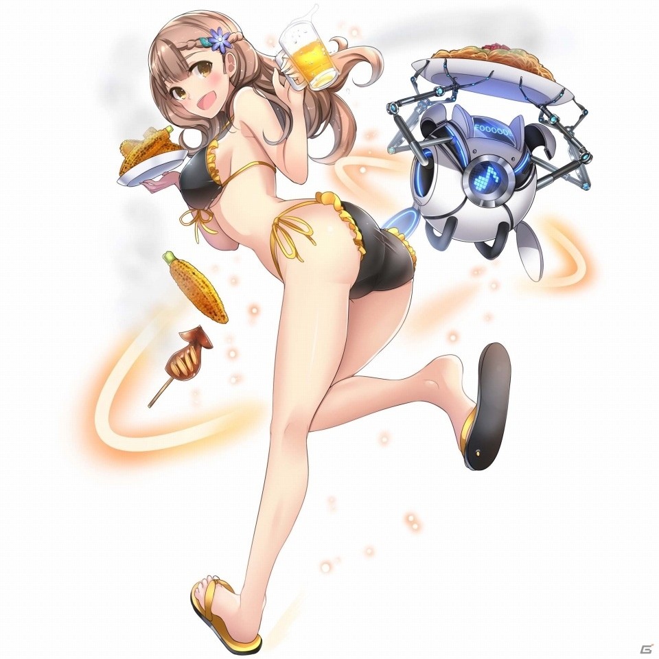 iOS/Android「感染×少女」来栖崎ひさぎが水着姿で登場―イベント「抜刀禁止！！いちゃらぶ海デート」が開催の画像16