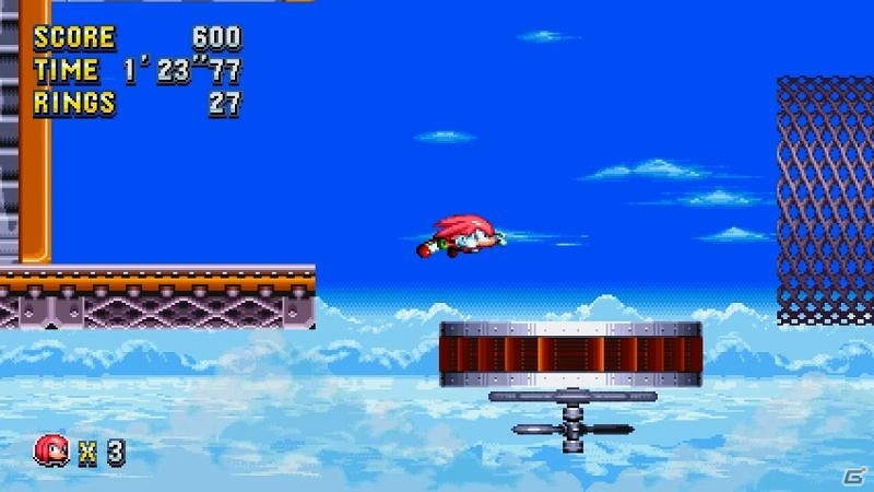PS4/Xbox One/Switch「ソニックマニア」固有アクションでゾーンの攻略が変わる！“ナックルズ”のプレイ動画が公開の画像2