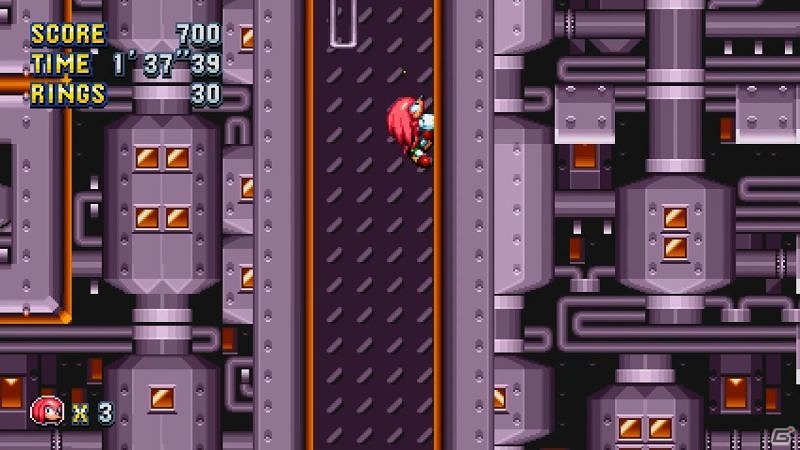 PS4/Xbox One/Switch「ソニックマニア」固有アクションでゾーンの攻略が変わる！“ナックルズ”のプレイ動画が公開の画像4