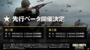 PS4「コール オブ デューティ ワールドウォーII」先行ベータプロダクトコードの配布が開始！店舗別の限定特典も公開の画像1