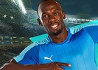 KONAMIサッカーゲームの新アンバサダー・ウサイン ボルト選手が「ウイクラ」「ワサコレS」に登場