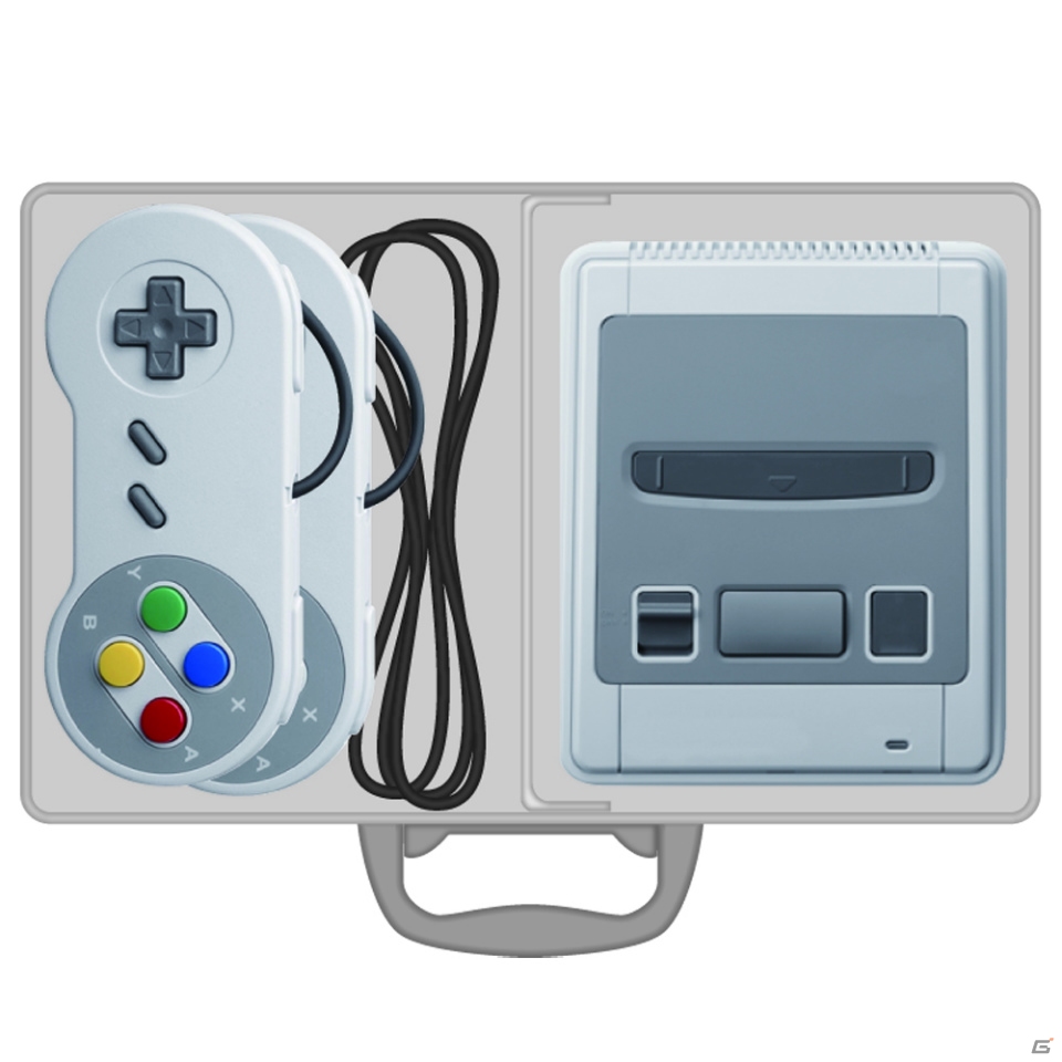 クラッシックミニスーパーファミコン本体を便利に収納できる「クラシック収納箱」が10月5日に発売の画像2