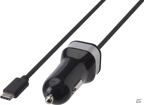 車でSwitch本体やスマートフォンを充電できる「CYBER・USBポート付き カーチャージャー（SWITCH用）」が発売！の画像4