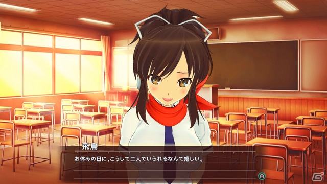 放課後の教室でマッサージ！？「シノビリフレ -SENRAN KAGURA-」のゲームシステムとオープニングアニメが公開の画像7