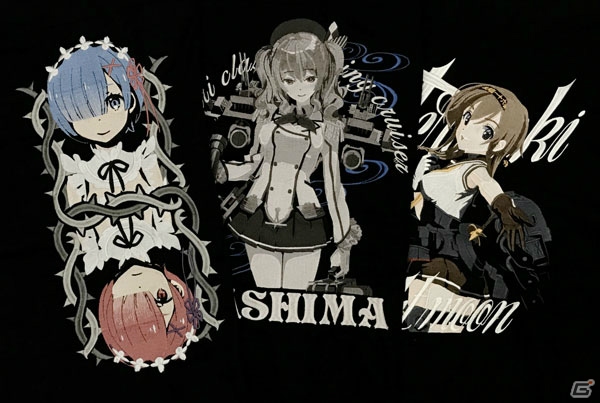 「艦隊これくしょん -艦これ-」鹿島、照月など全4種の刺繍ワークシャツがコミックマーケット92にて先行販売！の画像1