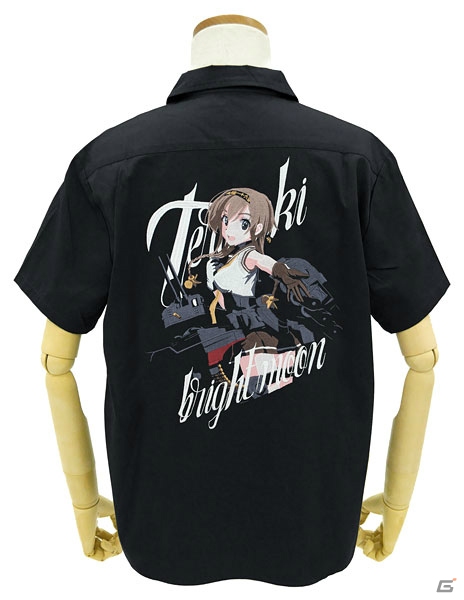 「艦隊これくしょん -艦これ-」鹿島、照月など全4種の刺繍ワークシャツがコミックマーケット92にて先行販売！の画像12