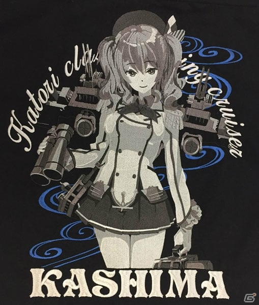 「艦隊これくしょん -艦これ-」鹿島、照月など全4種の刺繍ワークシャツがコミックマーケット92にて先行販売！の画像2