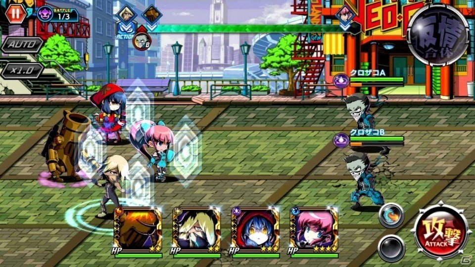 SNKの学園ヒーローRPG「君はヒーロー～対決！ご当地怪人編～」が配信開始の画像13