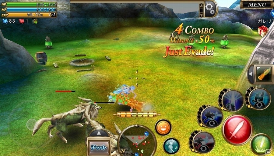 iOS/Android「オルクスオンライン」バトルがより盛り上がる新機能「イベイドボーナス」「イベイドカウンター」が追加！の画像2