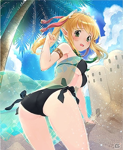 「アンジュ・ヴィエルジュ ～ガールズバトル～」椎名あずさをはじめとしたレボ部の面々が水着で登場！「レイド版！レボ×エボ 夏の大撮影会」が開催の画像2