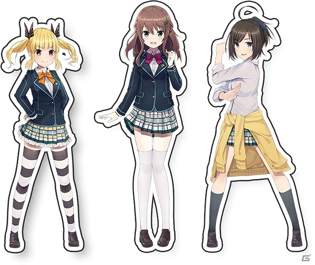 「終幕彼女」C92にて公式Twitterフォロワー限定の特別オリジナルグッズの配布が決定！キャラクターの3Dモデルの展示も実施の画像3