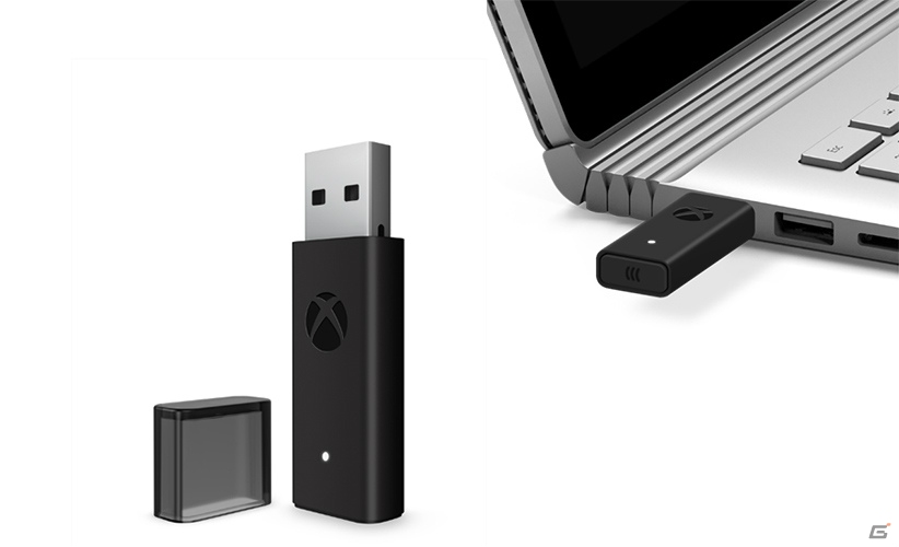 「Xbox ワイヤレス アダプター for Windows 10」が8月24日に発売―Xbox ワイヤレス コントローラーをWindows 10 PCにワイヤレス接続可能にの画像1