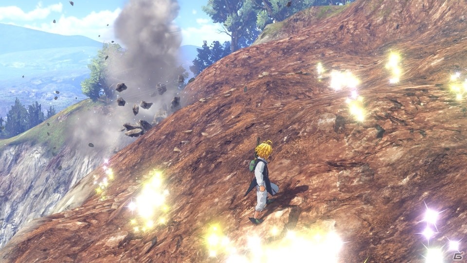 PS4「七つの大罪 ブリタニアの旅人」戦場破壊でさまざまな変化が！？メリオダスたちのド派手な必殺技もチェックの画像3