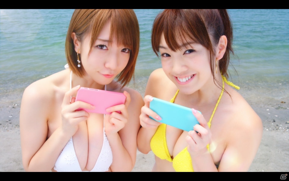 DFガールズの3人に手を引かれ向かった先は…！？水着姿のアークス広報隊-NTも登壇した「PSO2」新CM発表会をレポートの画像8