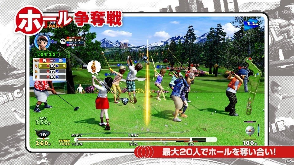 PS4「New みんなのGOLF」の魅力が網羅された「完全ガイドトレーラー」が公開！の画像5
