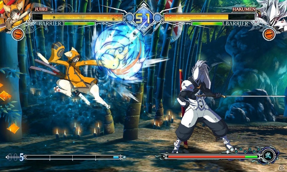 PS4/PS3「ブレイブルー セントラルフィクション」六英雄最強の剣士・獣兵衛がDLCとして8月31日に配信決定！の画像13