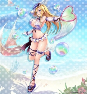 iOS/Android「ファントム オブ キル」水着姿のダーインスレイヴ、カラドボルグ、トリシューラ、ガ・ボーが公開！の画像3