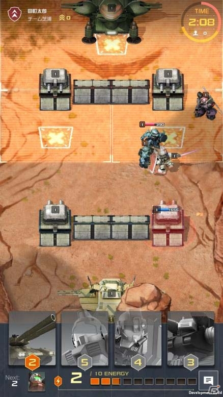 一年戦争にスポットをあてた対戦型リアルタイムガンダムバトル「機動戦士ガンダム 即応戦線」が2017年に配信決定！の画像3
