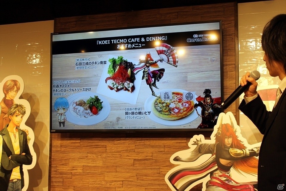 各ブランドの個性が炸裂！味＆ボリュームも大満足なメニューが並ぶ「KOEI TECMO CAFE＆DINING」内覧会レポートの画像12