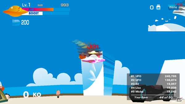 連れ去り爽快シューティングゲーム「Abduct.io」がiOS/Android向けに配信中の画像9