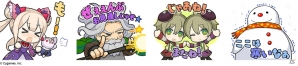 「Shadowverse」デフォルメキャラがかわいいボイス付きLINE公式スタンプ第2弾が販売開始！の画像2