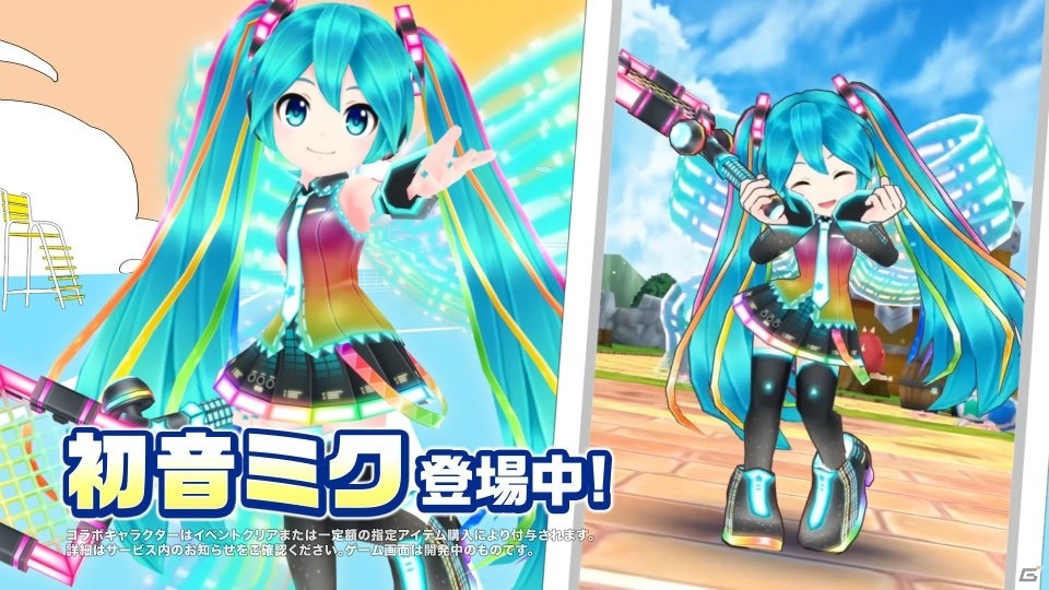 iOS/Android「白猫テニス」初音ミクとケロロ軍曹が登場するTVCM第2弾が8月17日より放映開始！の画像4