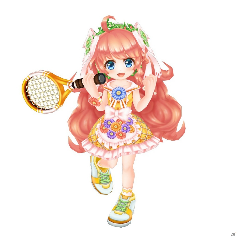 「白猫テニス」にレナ（CV：森永千才）とシオン（CV：早見沙織）が登場！の画像2