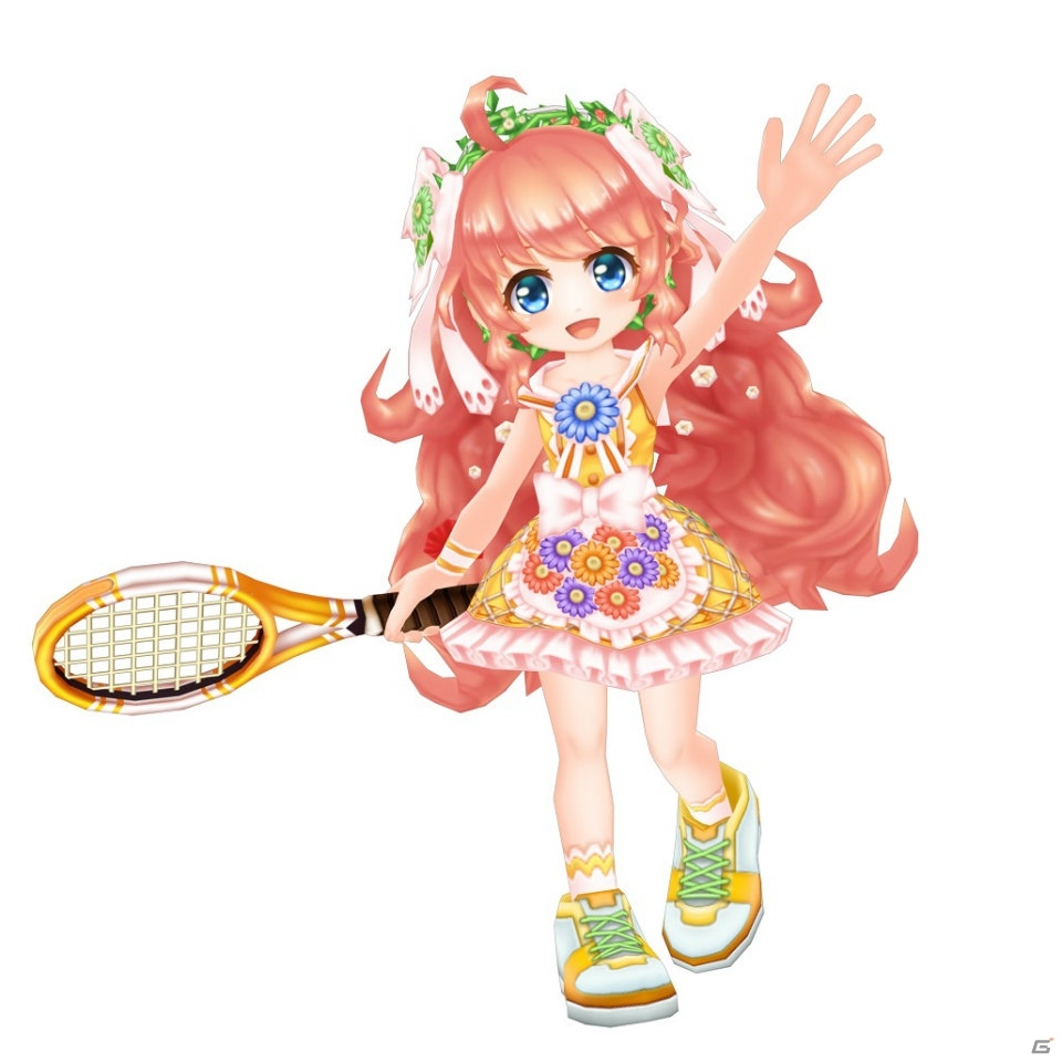 「白猫テニス」にレナ（CV：森永千才）とシオン（CV：早見沙織）が登場！の画像4