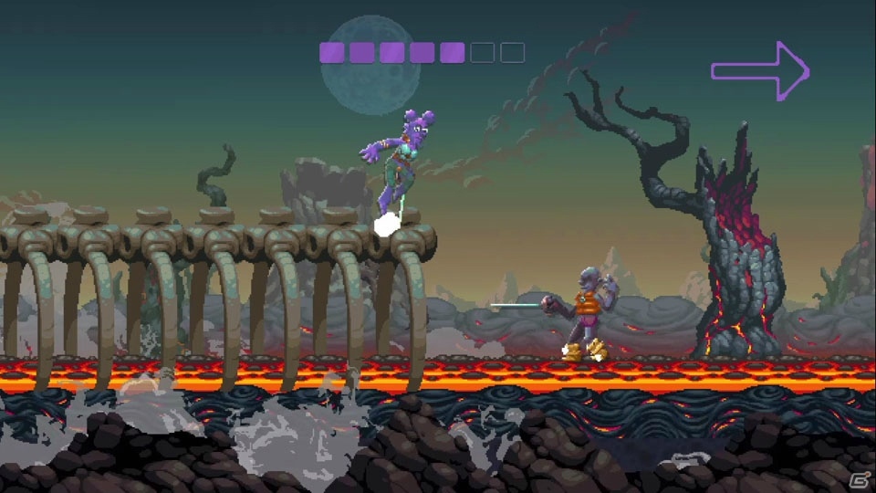 多彩なゲームモードを搭載したPS4向けハイスピード剣戟アクション「Nidhogg 2」が2017年9月に配信！の画像15