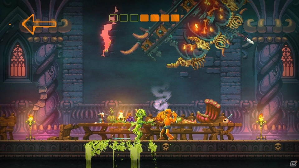 多彩なゲームモードを搭載したPS4向けハイスピード剣戟アクション「Nidhogg 2」が2017年9月に配信！の画像9