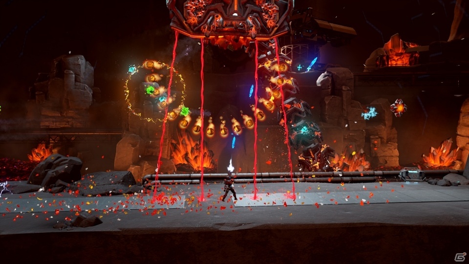 PS4「MATTERFALL」が本日配信―「RESOGUN」「ALIENATION」などを手掛けたHousemarqueの最新作の画像2
