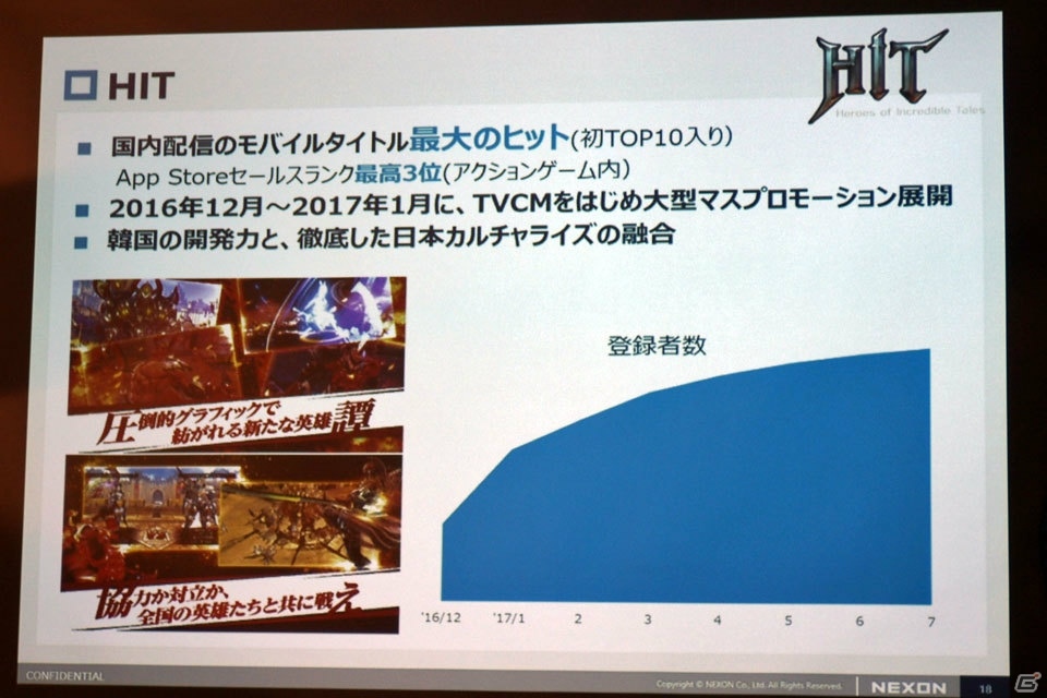 ネクソン モバイル事業本部の2年間の振り返りと新作アプリ「三國志曹操伝 ONLINE」を紹介した事業説明会をレポートの画像17