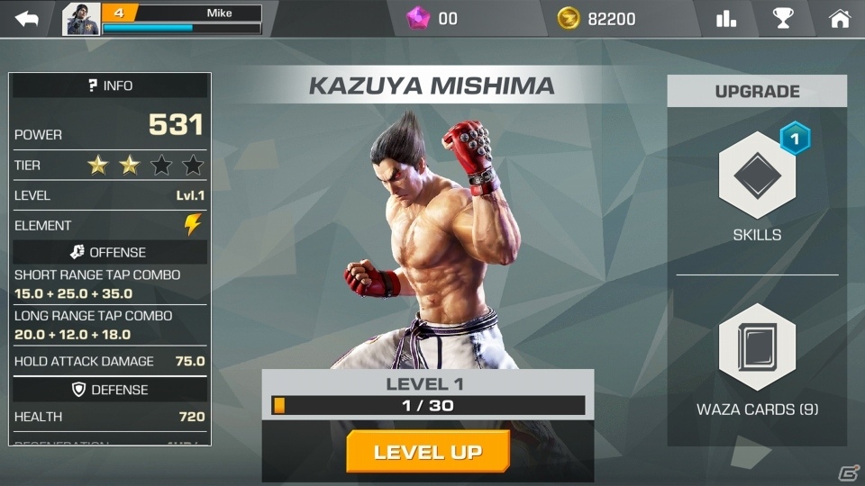 スマートフォン版「鉄拳」が配信決定、事前登録受付がスタート！キャラクターや技カードを集めて自分のチームを強化の画像5