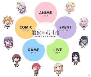 日本の温泉地をモチーフにしたクロスメディアプロジェクト「温泉むすめ」がゲーム化！iOS/Android「温泉むすめ ゆのはなこれくしょん」が2018年に配信決定の画像1