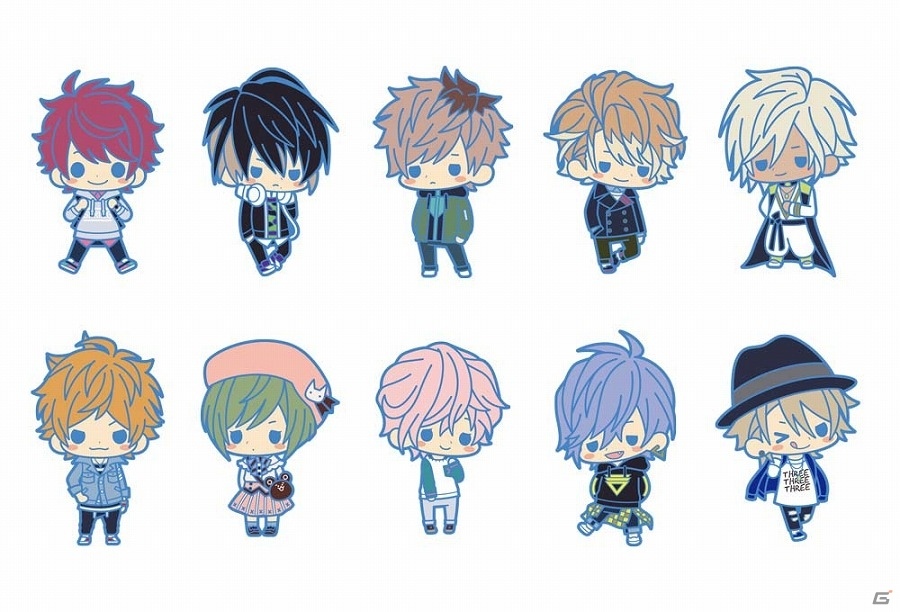 「A3！」劇団員たちが可愛くデフォルメされたラバーストラップが2018年1月に発売！の画像1