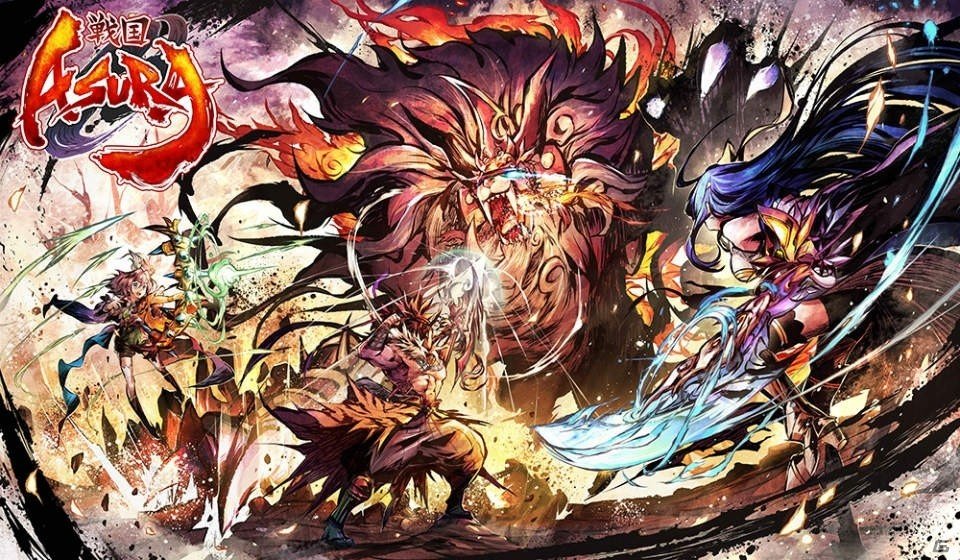 サムザップ、4人協力マルチプレイに特化した戦国MORPG「戦国ASURA」を発表―事前登録もスタート！の画像1