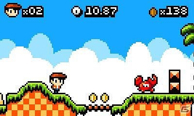 走りだしたら、止まらない！オートランで障害物を乗り越えていく3DS「キッドトリップ RUN！」が8月30日に配信の画像3